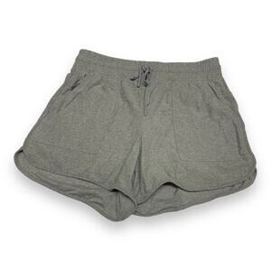 5/$35        Athletic Works Womens Shorts Sz XS 0 2 Gray New Drawstring‎ Knit